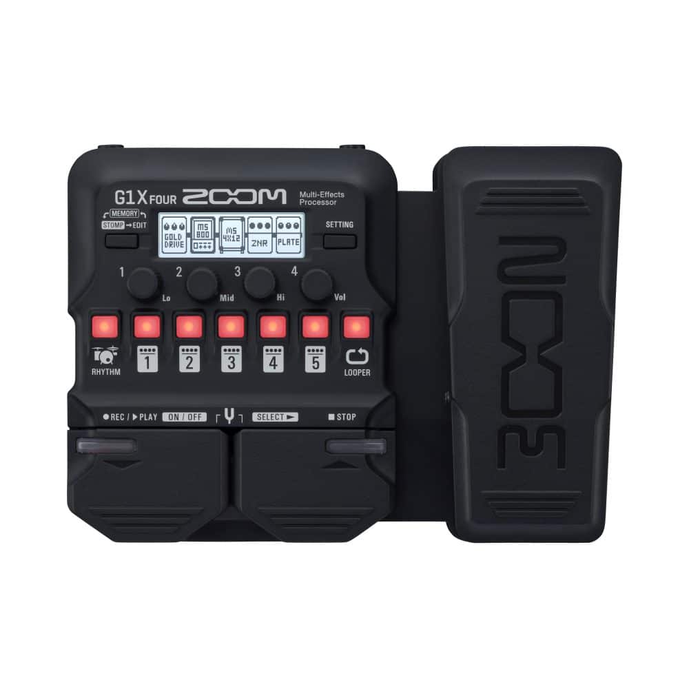 Pedaleira Zoom G1X Four – SaMusic